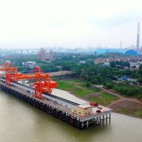 有利于砂石外運！江西首座萬噸級碼頭建成