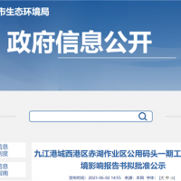 設(shè)計(jì)年通過能力600萬噸!江西九江一碼頭工程即將開建